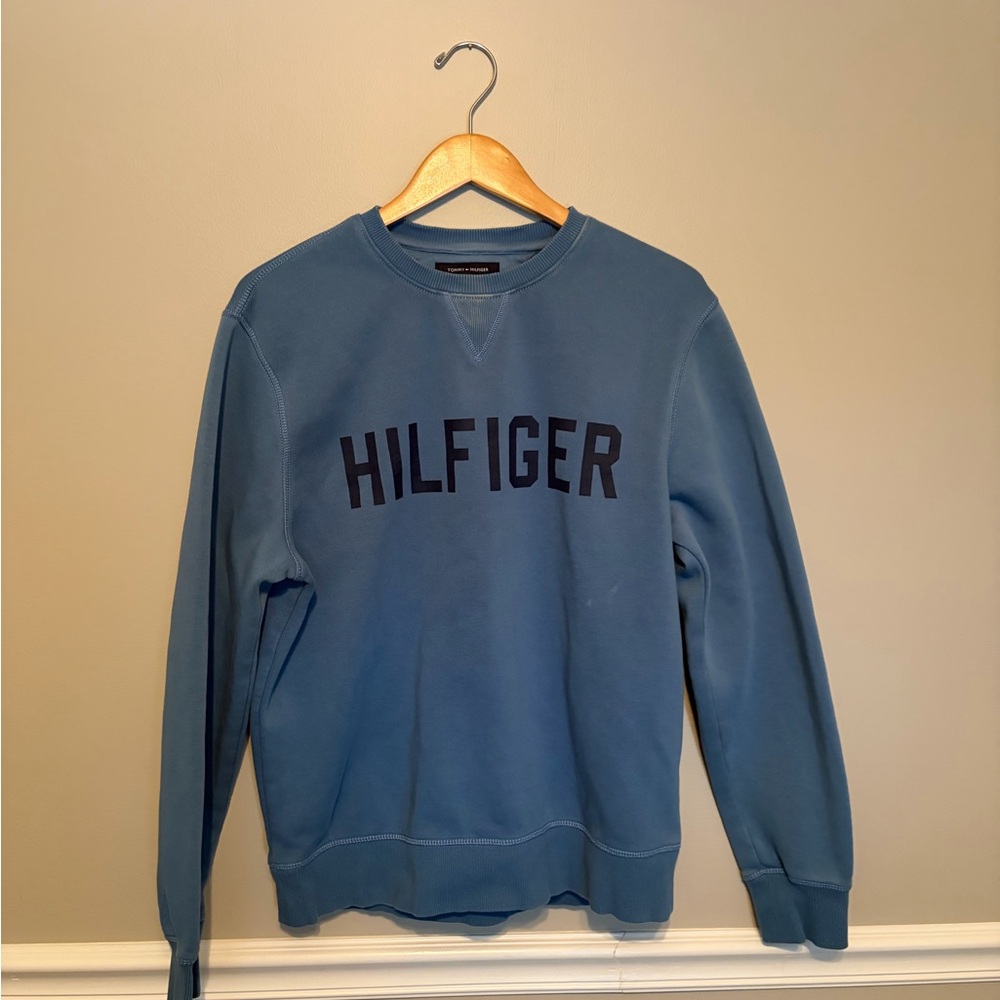 Tommy Hilfiger Blue Crewneck Sweater